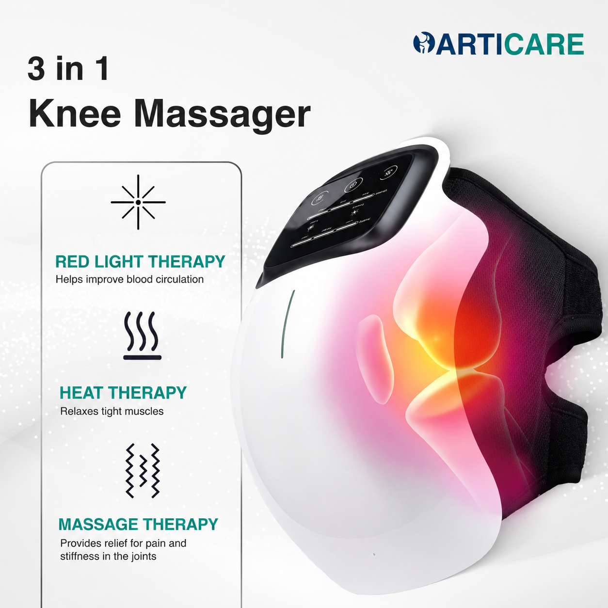 ArtiCare 3-in-1 Knee Massager